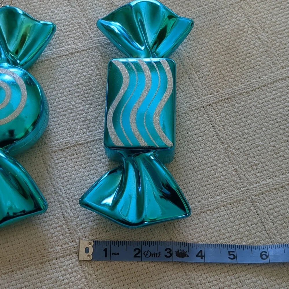 Blue Candy-Shaped Ornaments/ Party Decorations